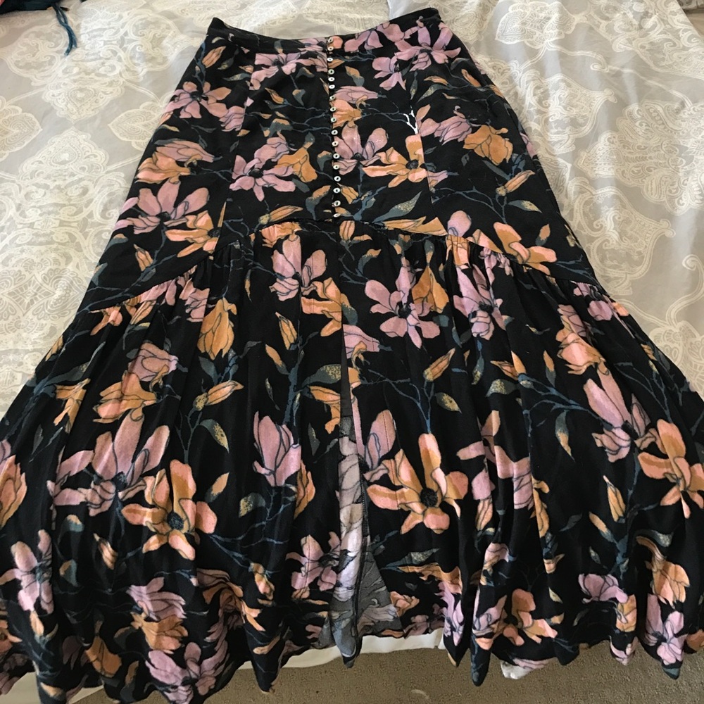 Free people maxi skirt