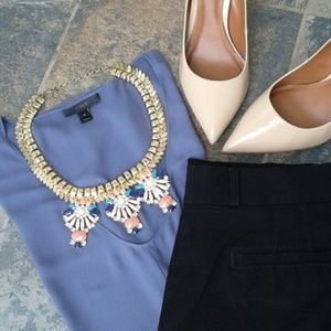 J. Crew Sleeveless High Low Grey Top Size 4