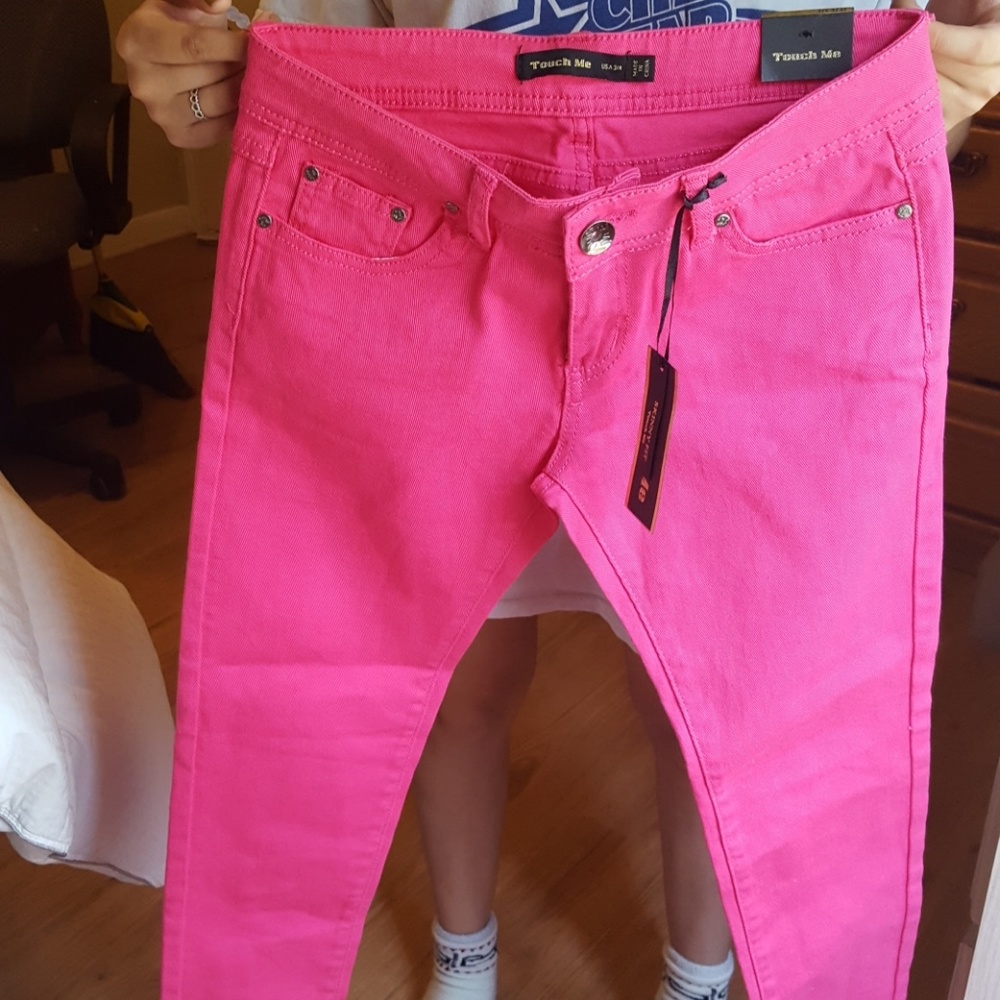 TOUCH ME | pink jeans NWT