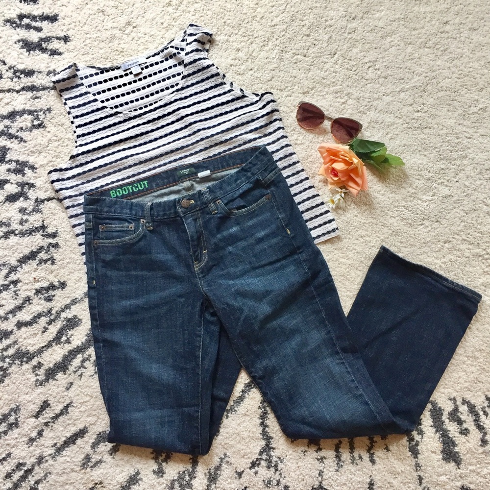 J. Crew Boot Cut Jeans