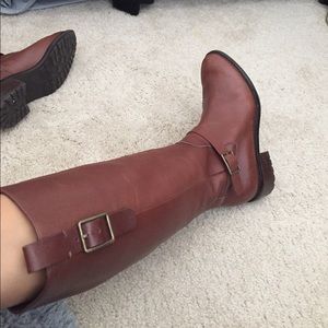 Cole Haan Leather Riding Boots