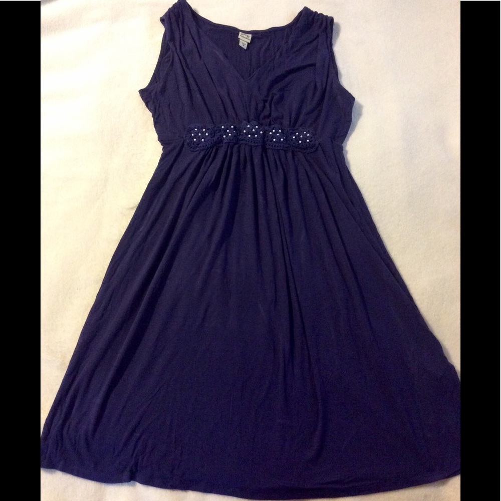 Navy dress, size M