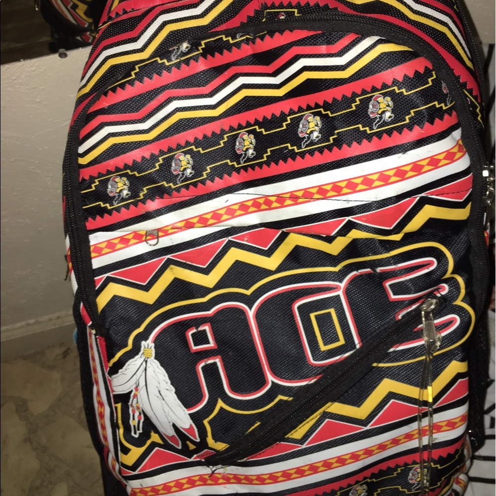 ACE Aztec cheer backpack