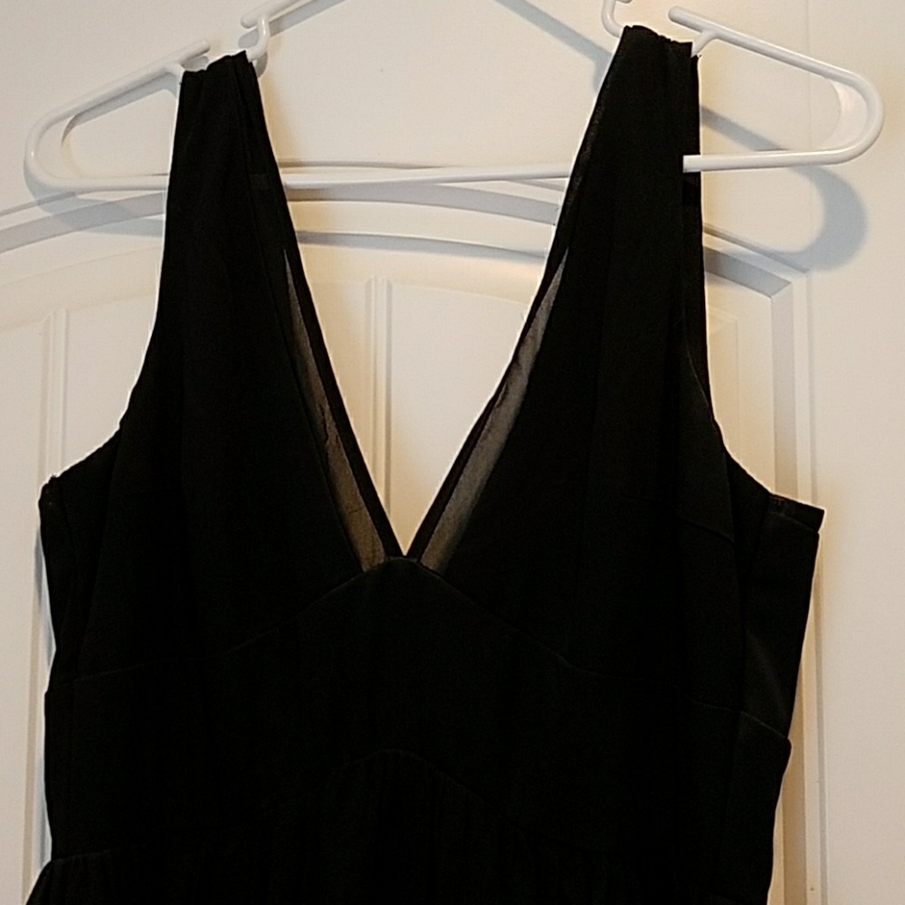 NWT black maxi dress