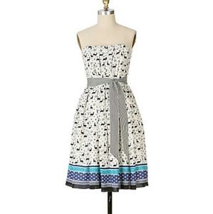 Rare Anthropologie Deer Meadow dress