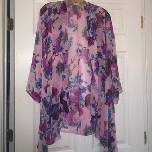 Floral kimono perfect condition