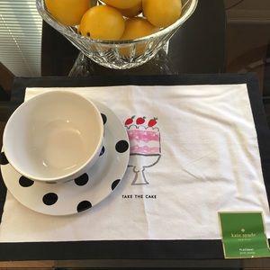 Kate Spade Pretty Pantry Placemat Set