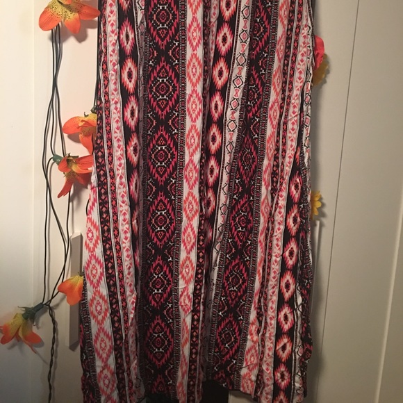 Aztec Print Maxi Skirt - Picture 2 of 3