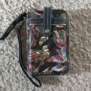 Sakroots Artist Circle Smartphone Wristlet