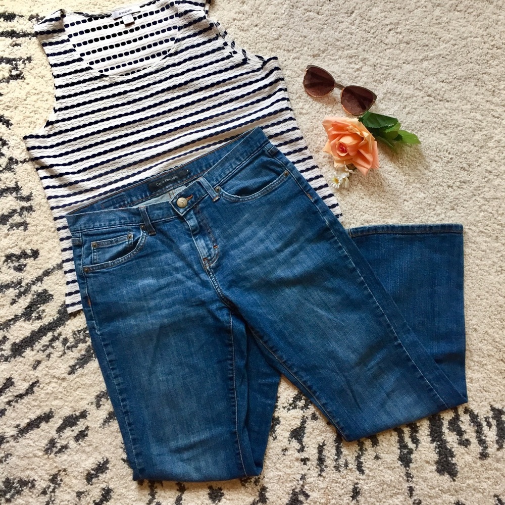Calvin Klein Boot Cut Jeans