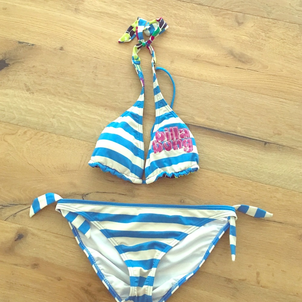 Billabong 2 piece swim suit