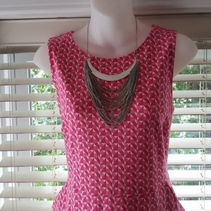 Pink dress with pockets