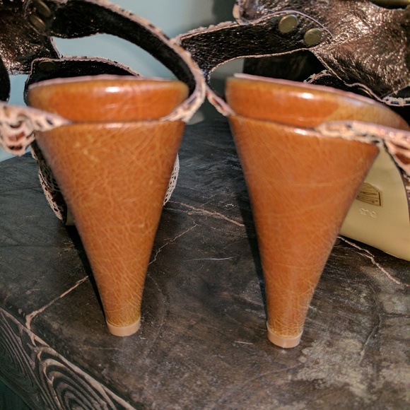 Ibiza high heel shoes - Picture 4 of 5