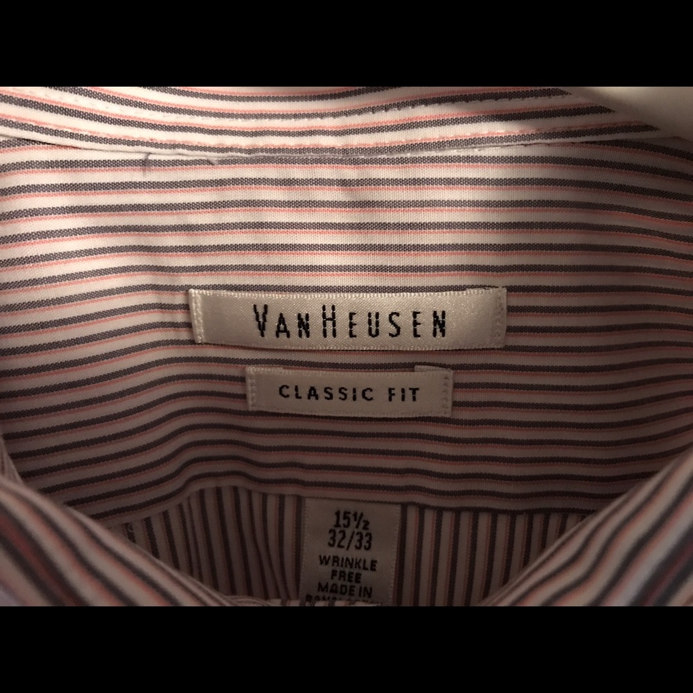 Men's Van Heusen Dress Shirt - Picture 2 of 2