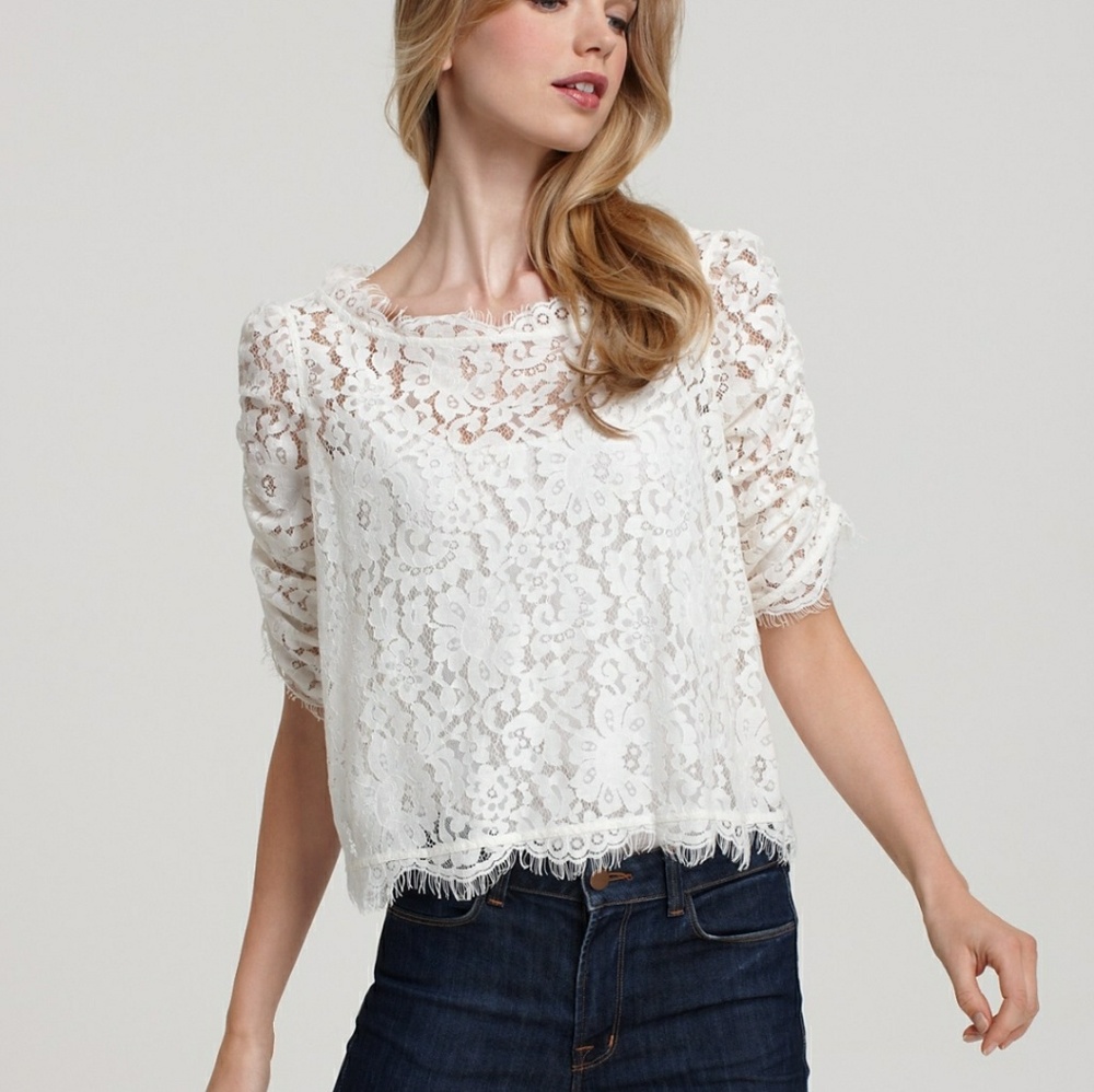 Joie Fanny Lace Top