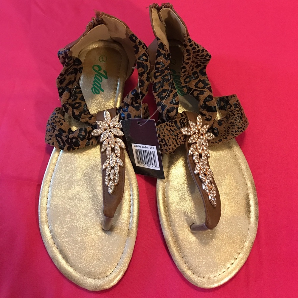 NWT Bling sandals