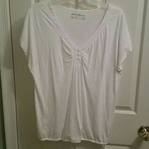 Eddie Bauer drawstring t