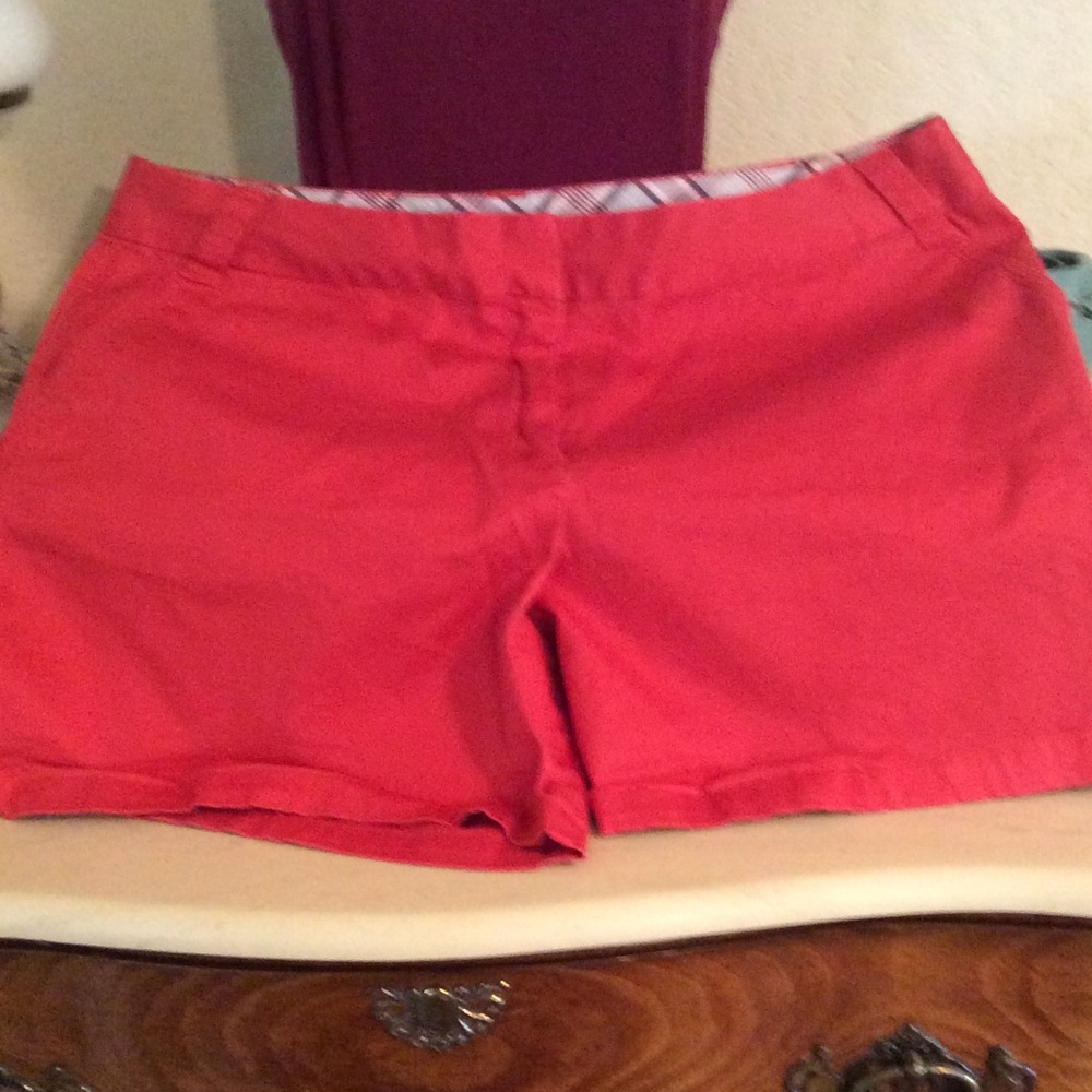 Red shorts