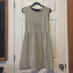 Black and white LOFT dress