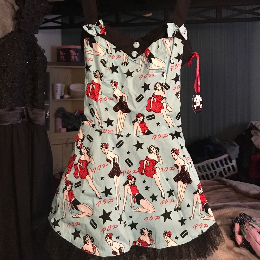 Pin up style dress