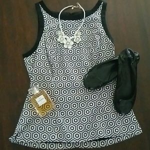 WHBM Shell top w/zipper