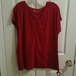 Eddie Bauer drawstring t