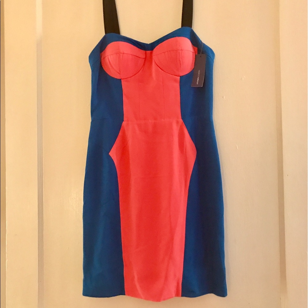 Rebecca Minkoff Claudia Dress in Pacific/Daquiri