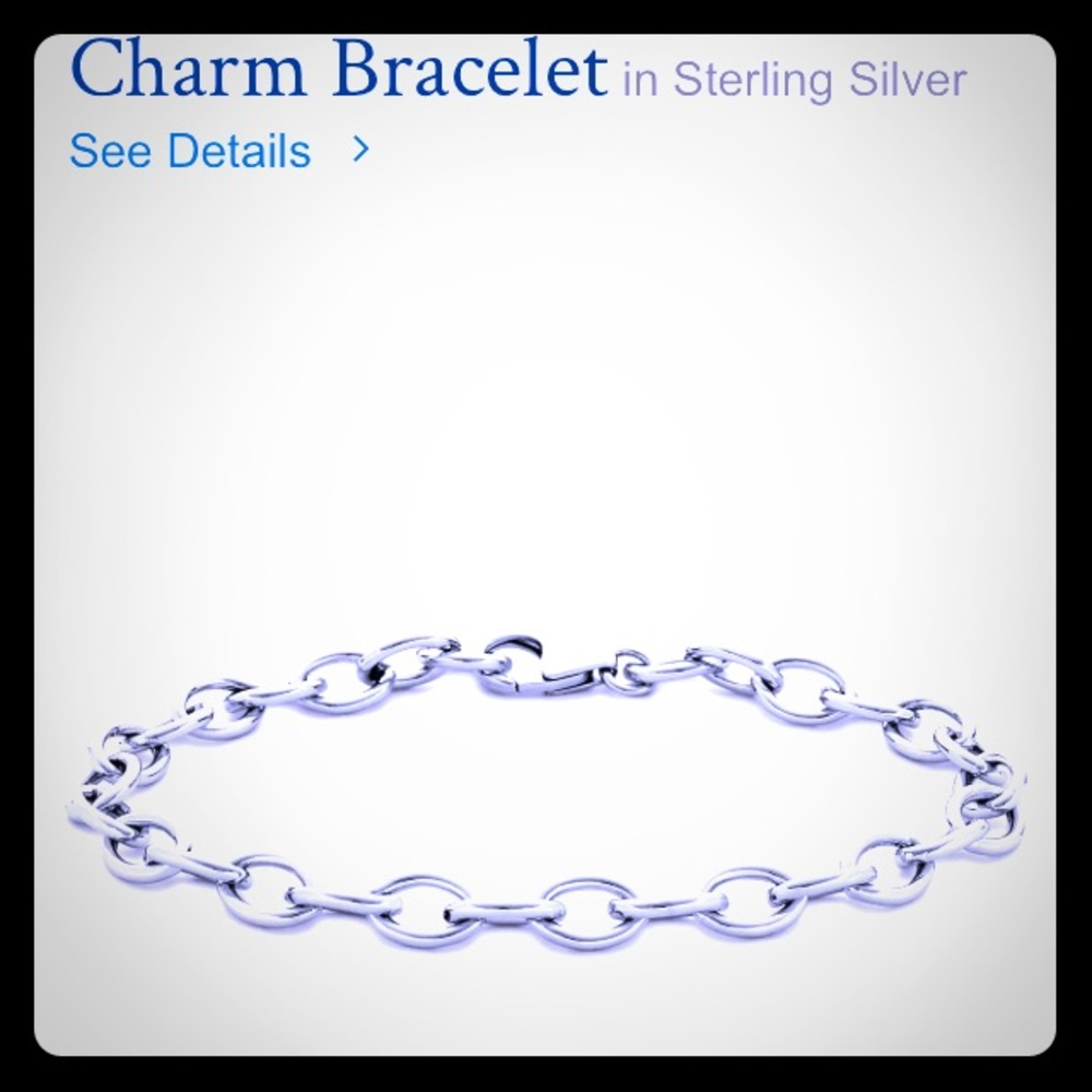 💯 Silver 925 Blue Nile bracelet