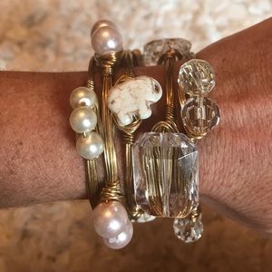 Neutral Bangle Stack