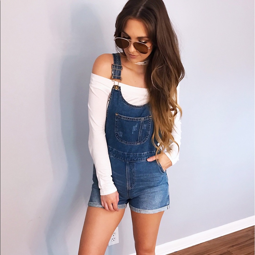 NWOT Denim Overalls