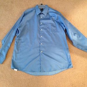 Men's Blue Dress Shirt