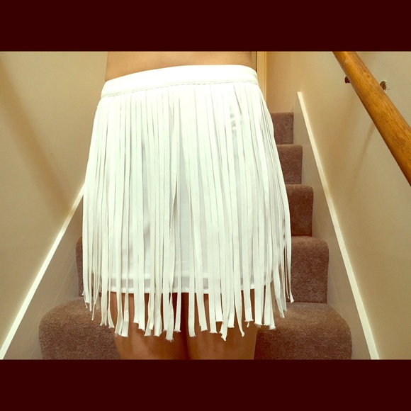 Twelve by Twelve Dresses & Skirts - Twelve by Ontwelfth Fringe Skirt