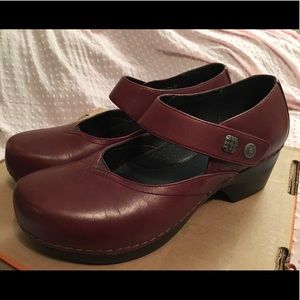 Brown Mary Jane style Dansko