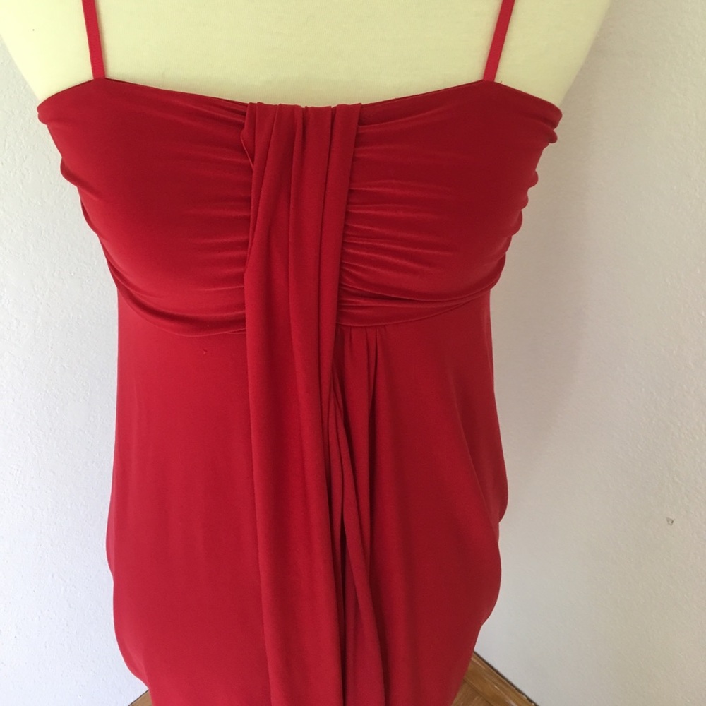 Handsome red dress:) USA made