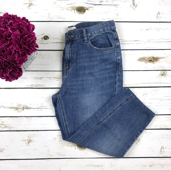 Free People Denim - Free People Mid Rise Skinny Capri Cropped Jeans