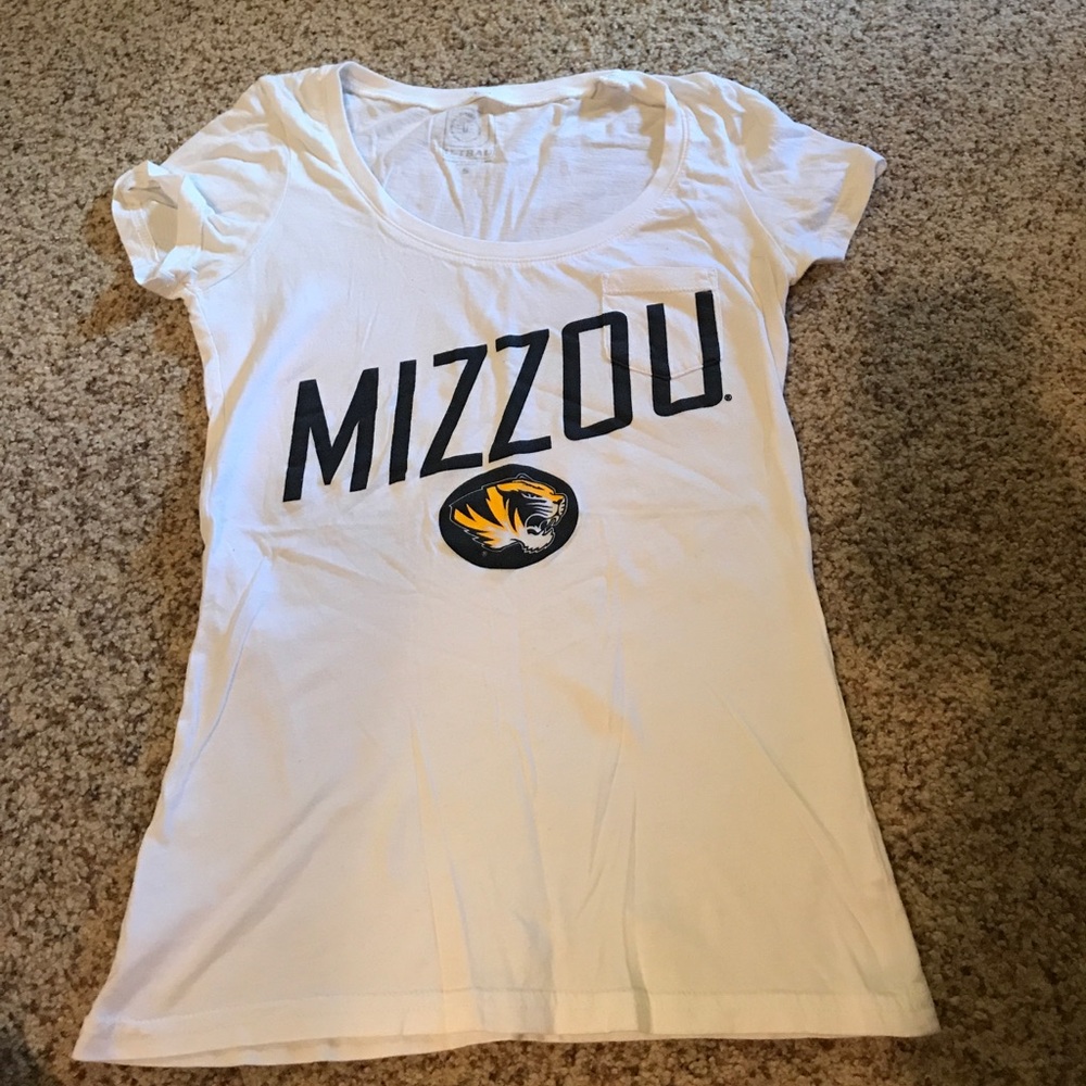 Mizzou fitted tee