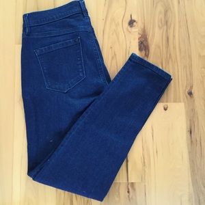 Was$18-REDUCED LOFT Super Skinny Dark Denim