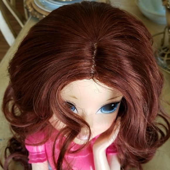 Red Layered Beauty Waves Wig-Ready to Ship Today!! main image 8