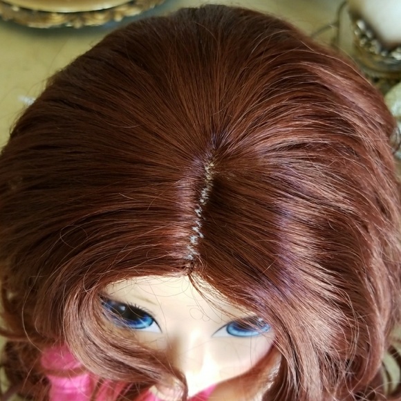 Red Layered Beauty Waves Wig-Ready to Ship Today!! main image 5