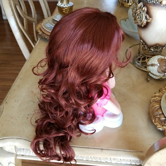Red Layered Beauty Waves Wig-Ready to Ship Today!! main image 4