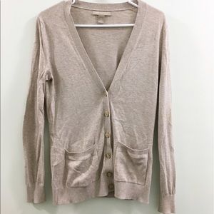 Banana Republic Tan Cardigan