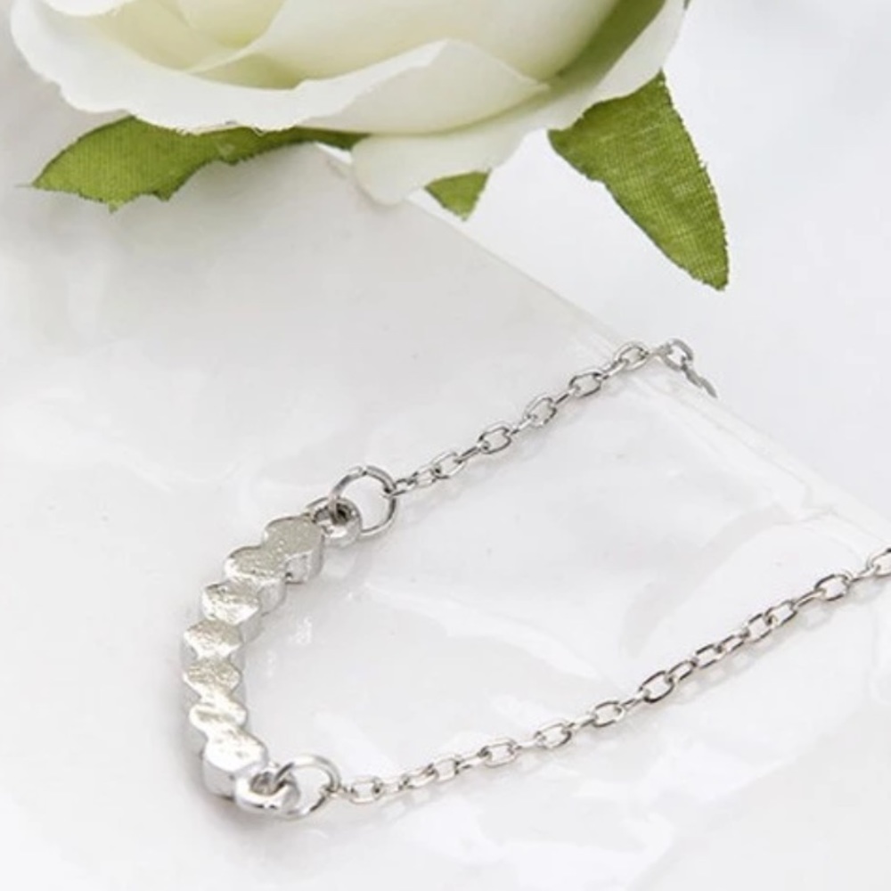 Simply delicate Necklace Cubic Zirconia - Picture 2 of 3
