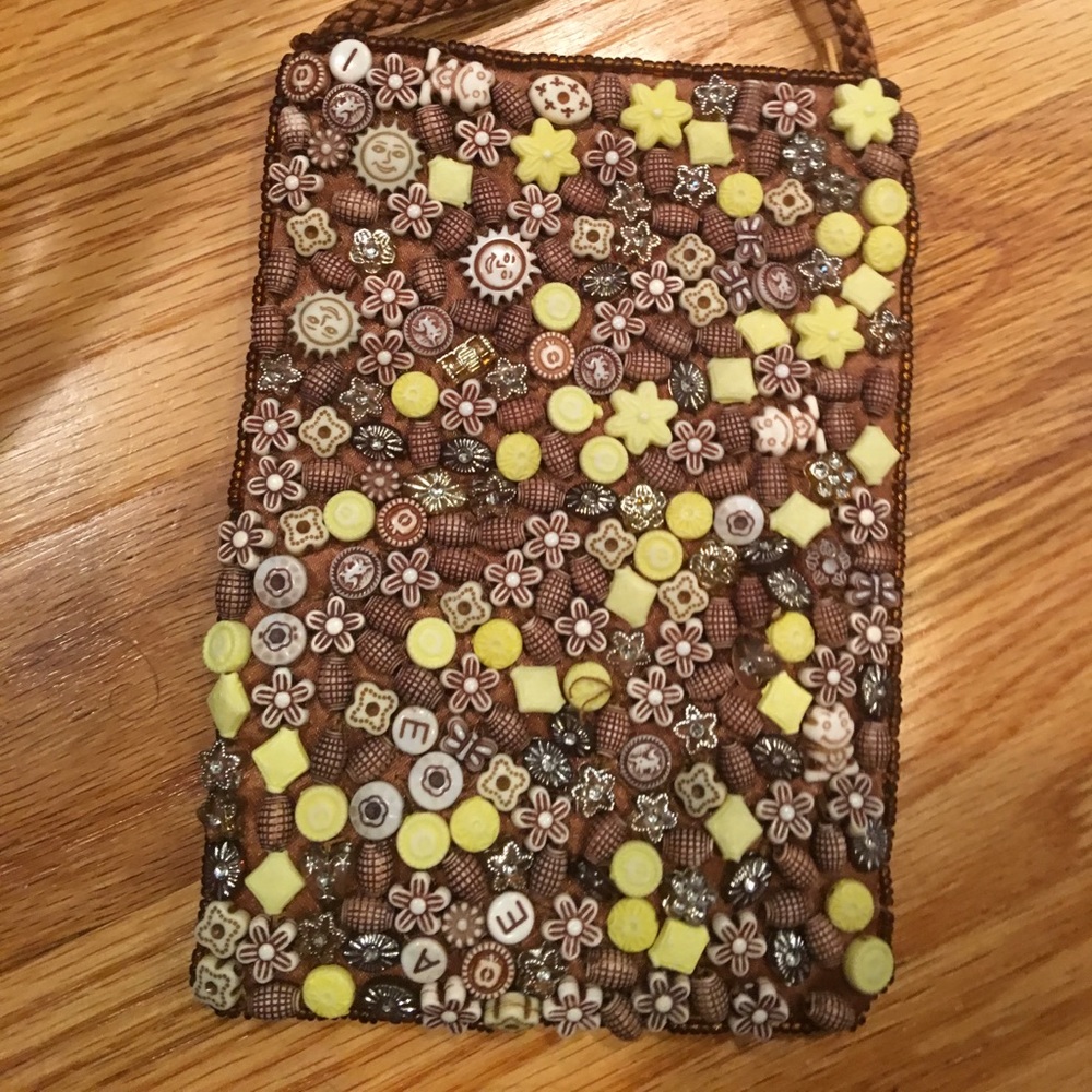 Side bag beaded
