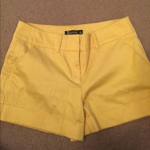 Yellow Shorts