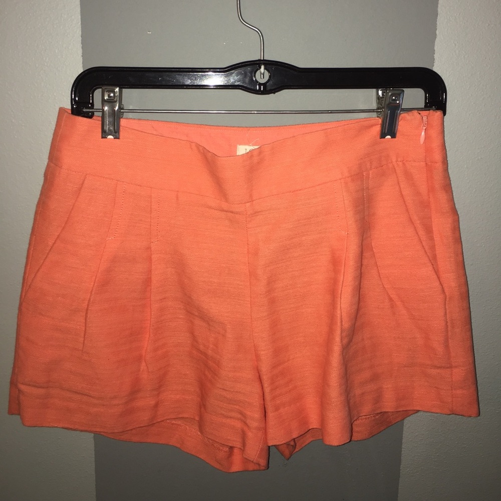 Orange shorts