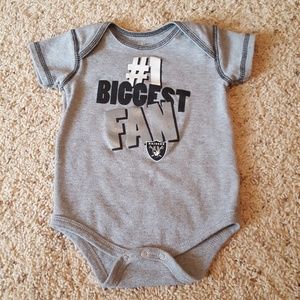 Baby's Raiders onesie