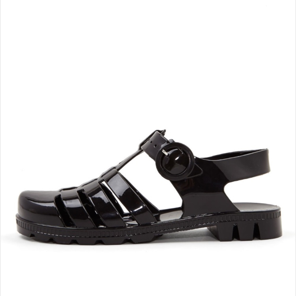 American Apparel Jelly Flat Size 6