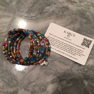 Colorful Beaded stretch Bracelet