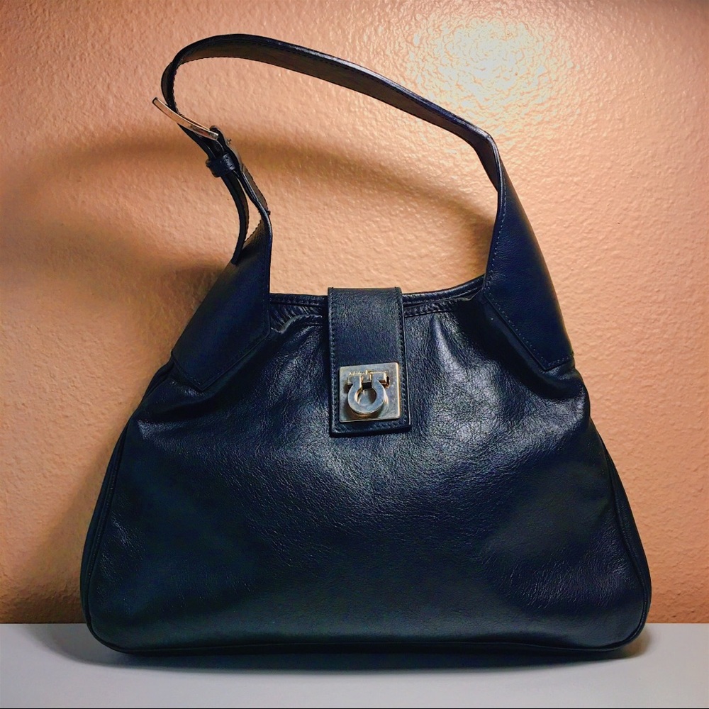 Ferragamo Gancini Shoulder Bag