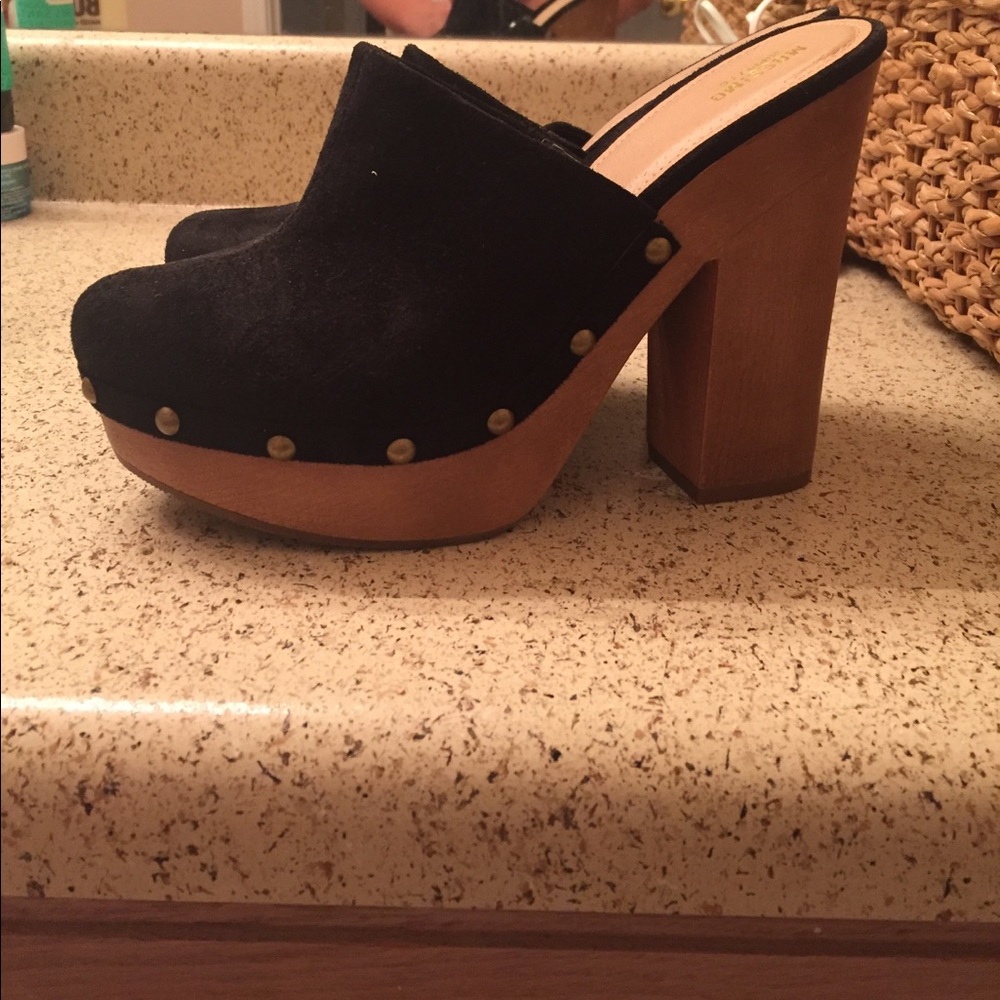 Black clogs